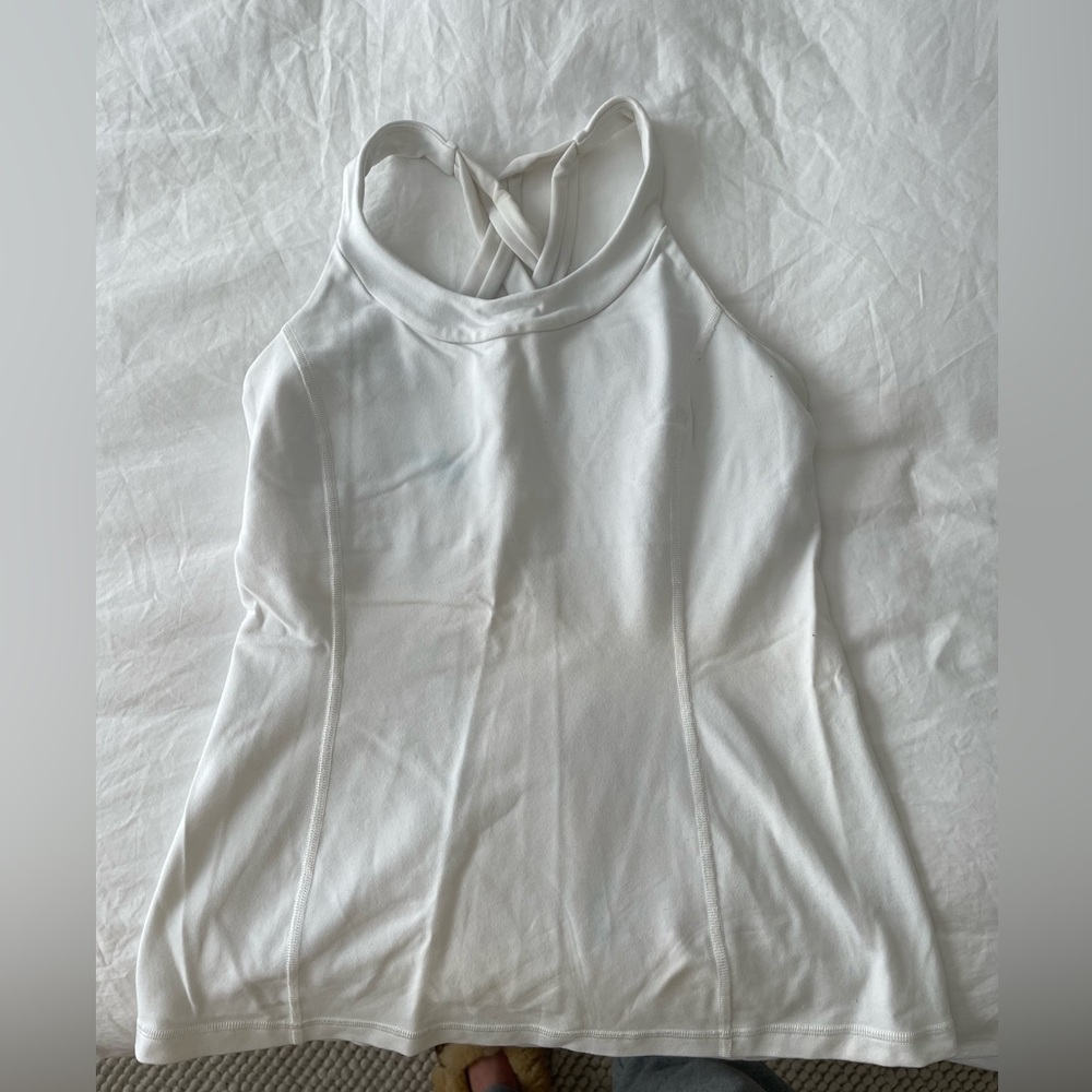 White Lululemon Tank Top